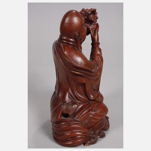 Arhat mit heiliger Wurzelknolle und Manguste