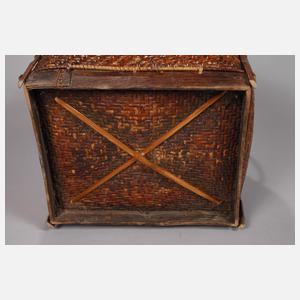 Tragekorb, Flachkorb und Reusentasche