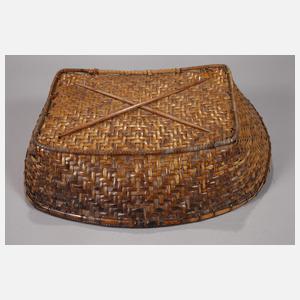 Tragekorb, Flachkorb und Reusentasche