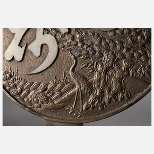 Handspiegel mit Horai-Motiv