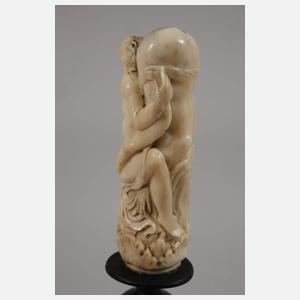 Figürliche Schnitzerei Erotika