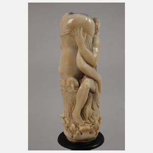 Figürliche Schnitzerei Erotika