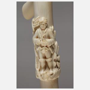 Spazierstock Elfenbein