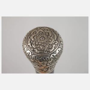 Spazierstock Silber