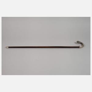 Spazierstock Silber