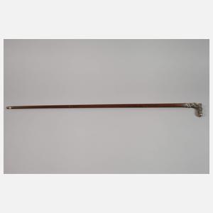 Spazierstock Silber