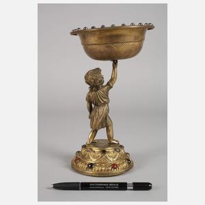 Figürliche Anbietschale Historismus