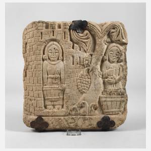 Gotisches Steinrelief