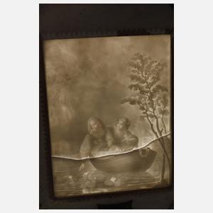 Lithophanieständer Eisen