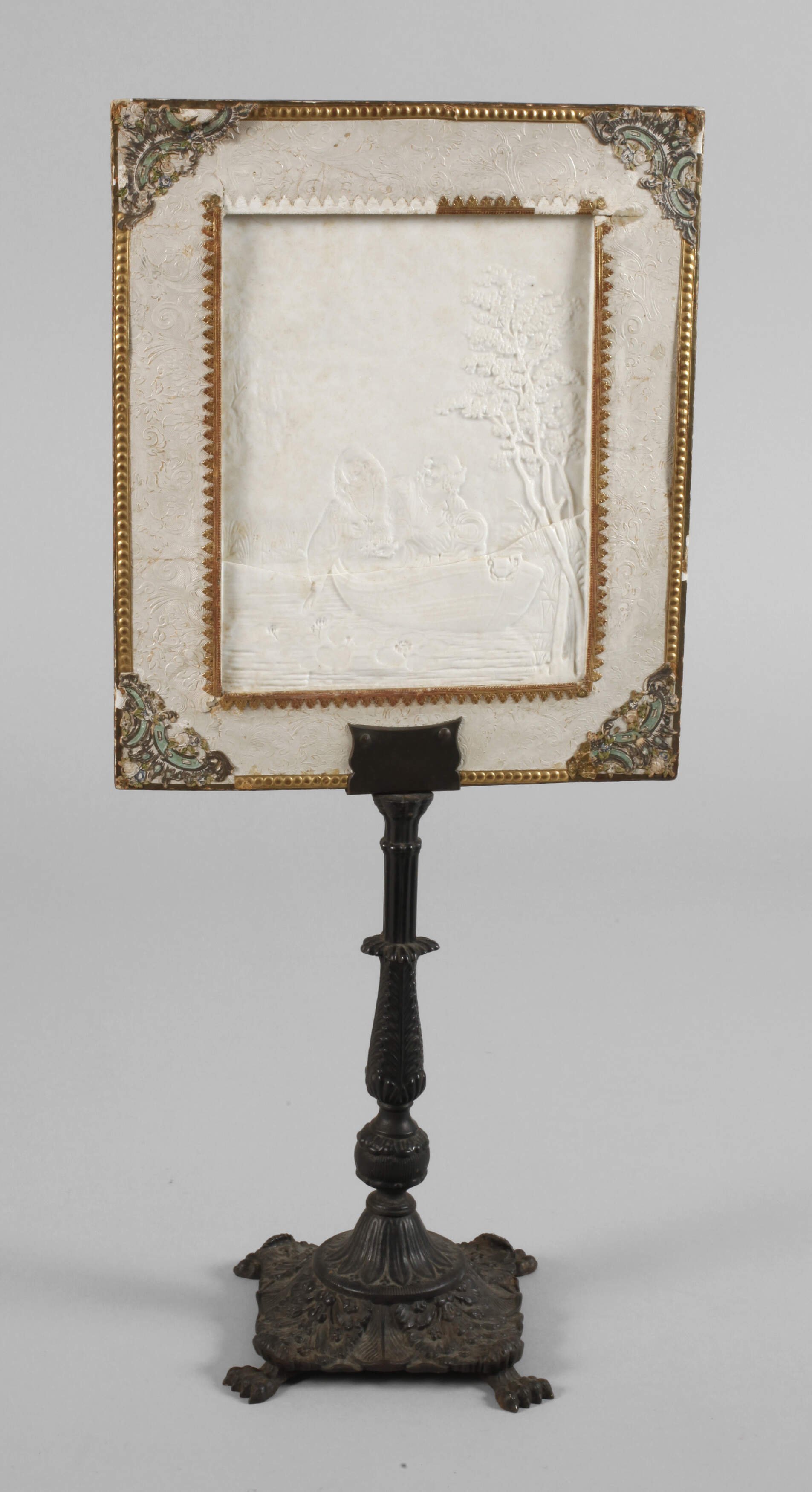 Lithophanieständer Eisen