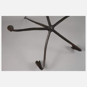 Historischer Kerzenleuchter Schmiedeeisen