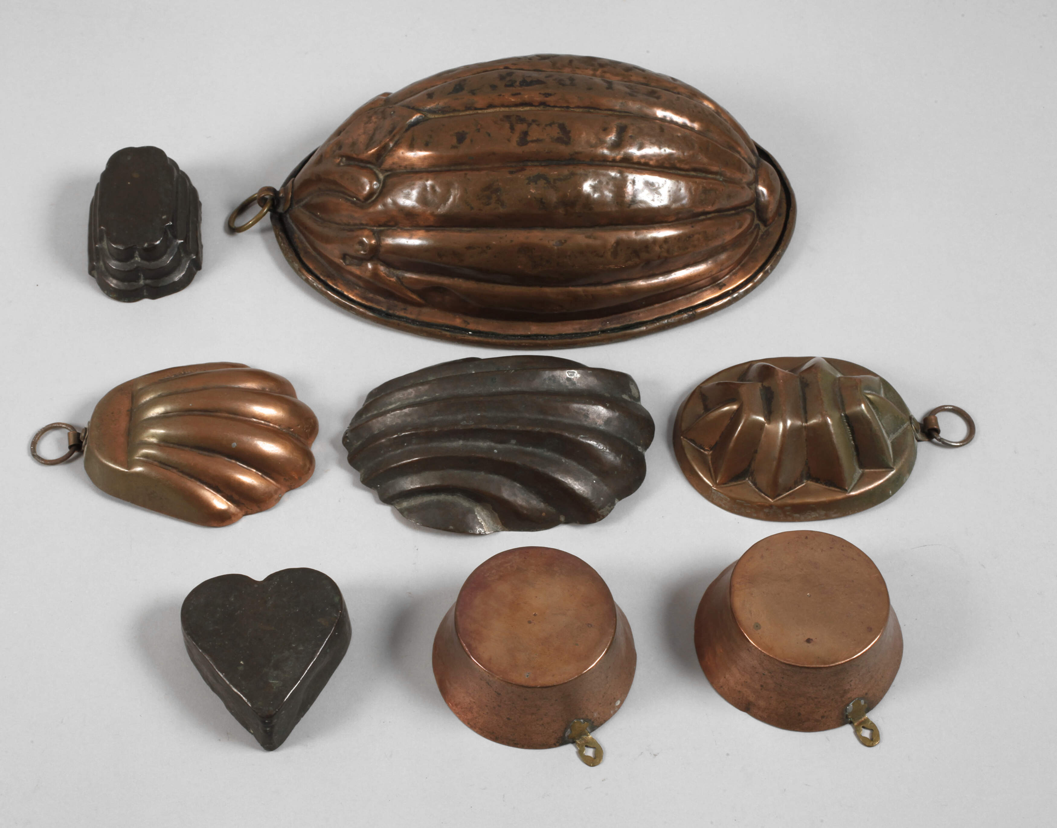 Konvolut Kupferformen