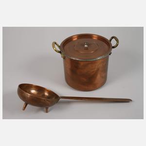 Konvolut Kupferformen und -gefäße