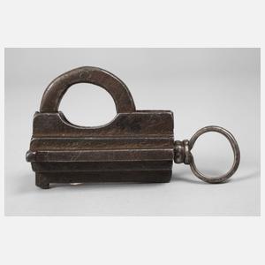 Vorhängeschloss mit Schraubschlüssel