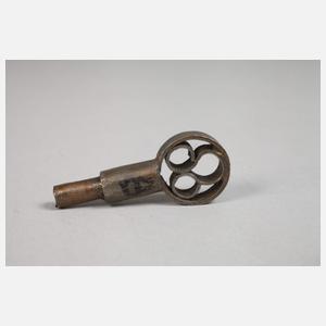 Kleines Vorhängeschloss mit Schraubschlüssel