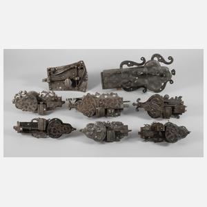 Sammlung Tür- und Schrankschlösser