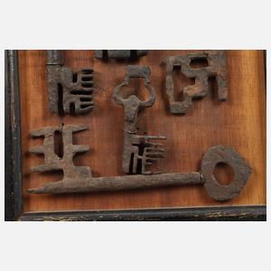 Gotische Schlüsselsammlung