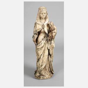 Frühe Madonnenfigur