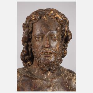 Frühbarocke Heiligenfigur