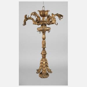 Geschnitzter Deckenleuchter