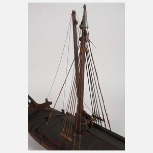 Modell eines Großfinowmaßkahns