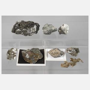 Sammlung Silberstufen Niederbeerbach/Odenwald