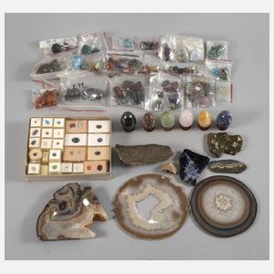 Sammlung Mineralien und Edelsteine