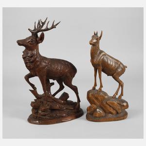 Zwei Brienzer Schnitzereien