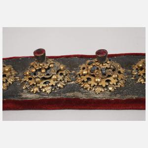 Prächtiger Spangengürtel Silber