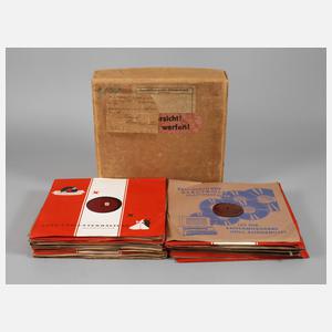 Konvolut Schellackplatten
