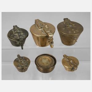 Konvolut Gewichtssätze