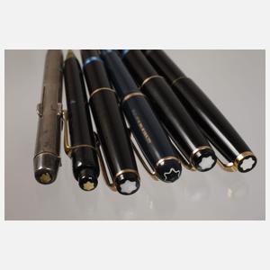 Konvolut Schreibgeräte Montblanc