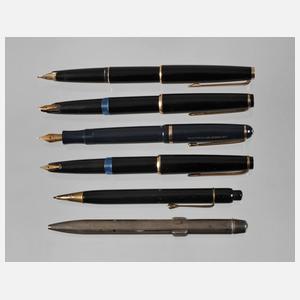 Konvolut Schreibgeräte Montblanc