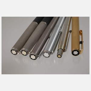 Konvolut Schreibgeräte Montblanc