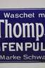 Emailleschild Dr. Thompson