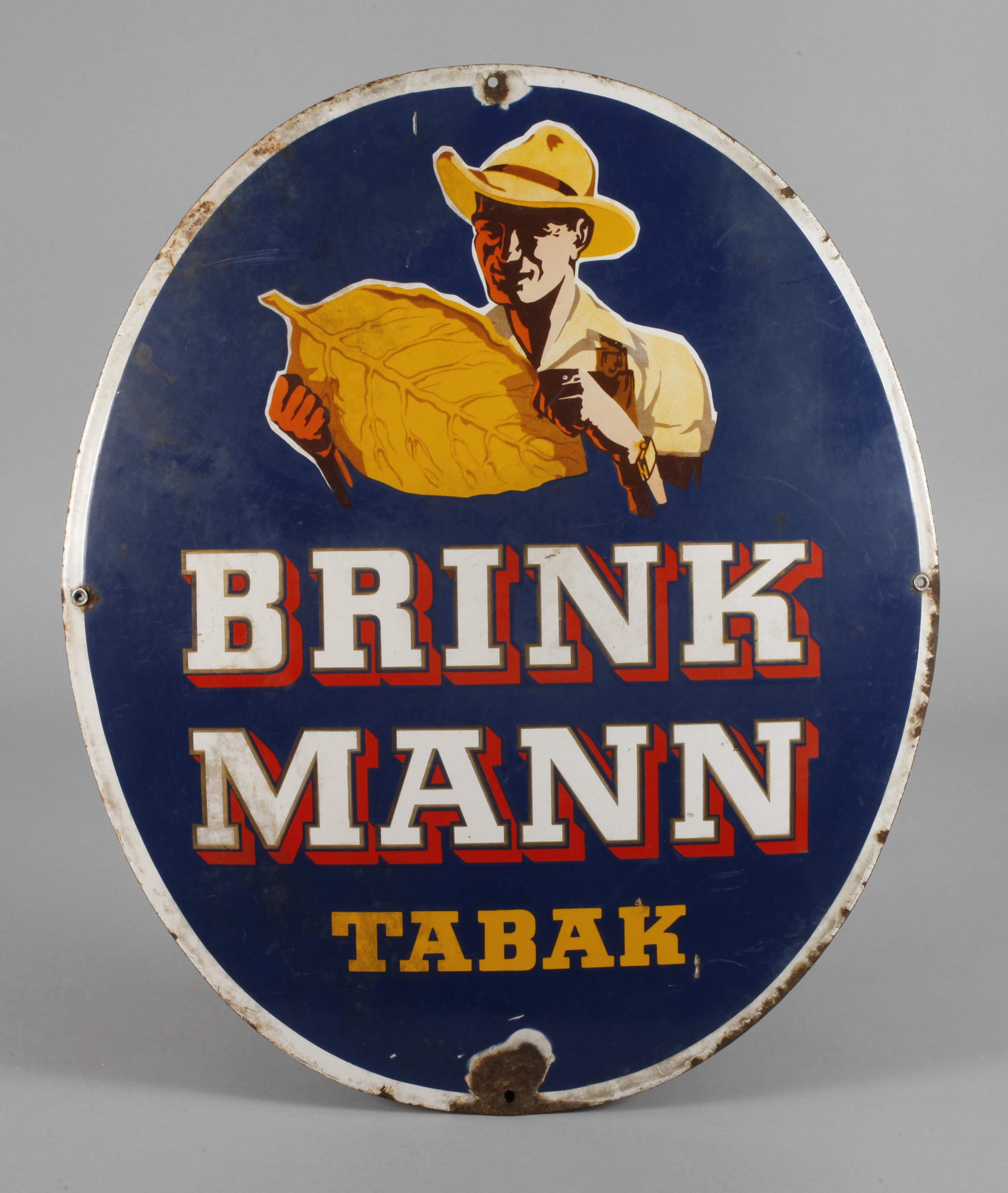Emailleschild Brinkmann