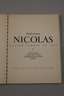 Zwei Weinkataloge Etablissements Nicolas