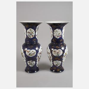 Drei prachtvolle Salonvasen