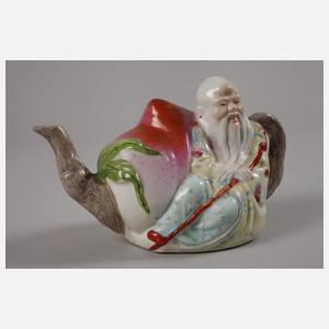 Zwei Miniaturporzellane