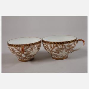 Sechs Teetassen China