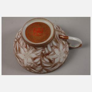 Sechs Teetassen China