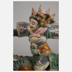 Fünf Reiterplastiken