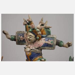 Fünf Reiterplastiken