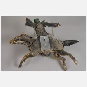 Fünf Reiterplastiken