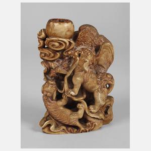 Specksteinschnitzerei China