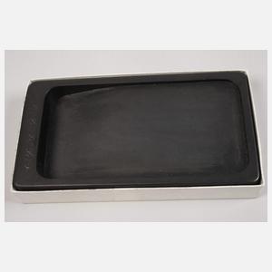 Großer Kalligraphiepinsel mit Tuschstein