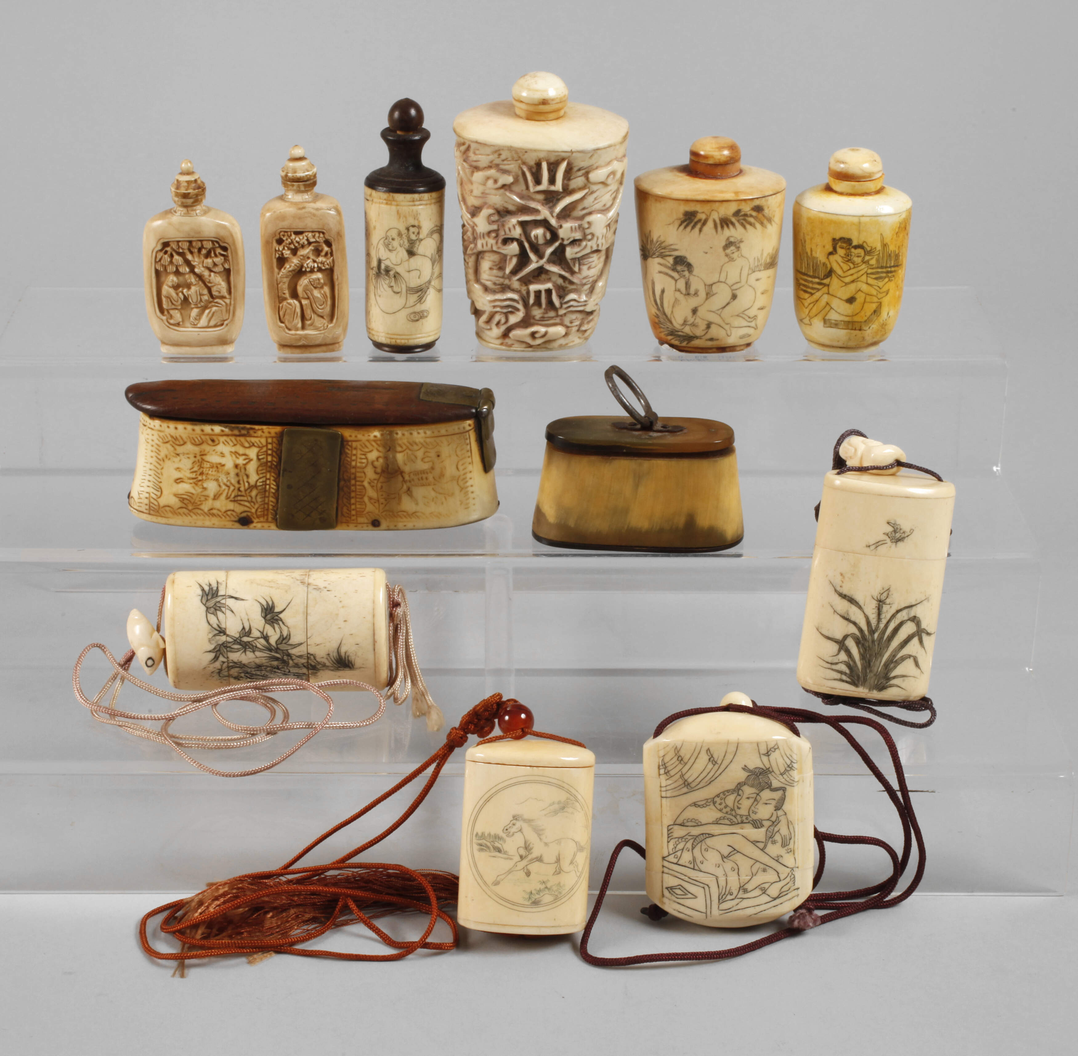 Konvolut Schnitzereien