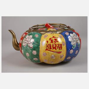 Außergewöhnliche Teekanne