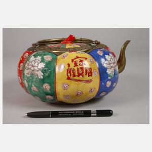 Außergewöhnliche Teekanne