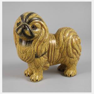 Hundeplastik Cloisonné